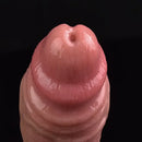 5.51in Realistic Skin Feel Silicone Flexible Hollow Dildo Cock Sleeve