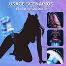 5.51in Soft Silicone Anal Tail Monster Dildo Lgbt Friendly Fantasy Lovers