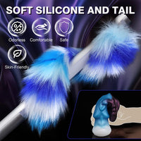 5.51in Soft Silicone Anal Tail Monster Dildo Lgbt Friendly Fantasy Lovers