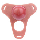 5.51in Strap on Hollow Silicone Cock Cage Dildo For Chastity Cock Sleeve