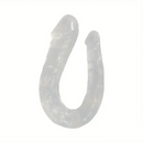 5.51in U-shaped Double Headed Penis Real Dildo For G-Spot Stimulation