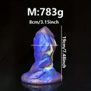 5.52in 7.48in 9.05in Stone Ball Anal Plug Silicone Prostate Massager