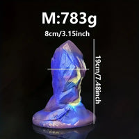 5.52in 7.48in 9.05in Stone Ball Anal Plug Silicone Prostate Massager