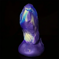 5.52in 7.48in 9.05in Stone Ball Anal Plug Silicone Prostate Massager