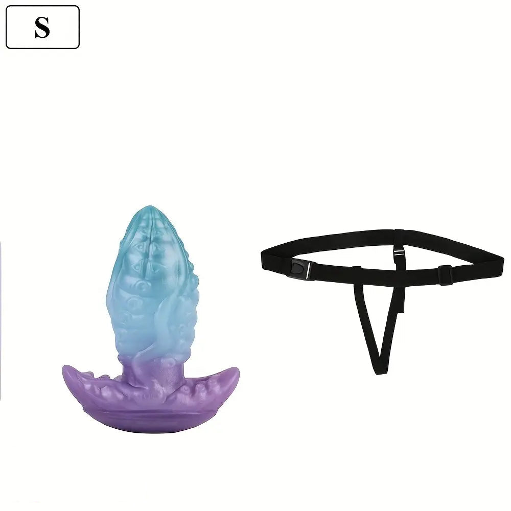 5.55in 7.28in 9.05in Animal Octopus Tentacle Wearable Strap on Dildo