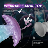 5.55in 7.28in 9.05in Animal Octopus Tentacle Wearable Strap on Dildo