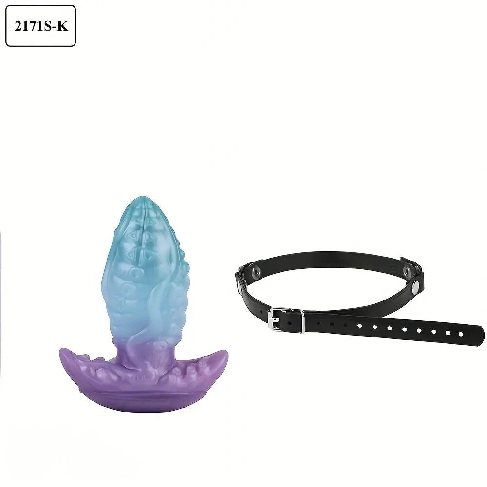 5.55in 7.28in 9.05in Animal Octopus Tentacle Wearable Strap on Dildo