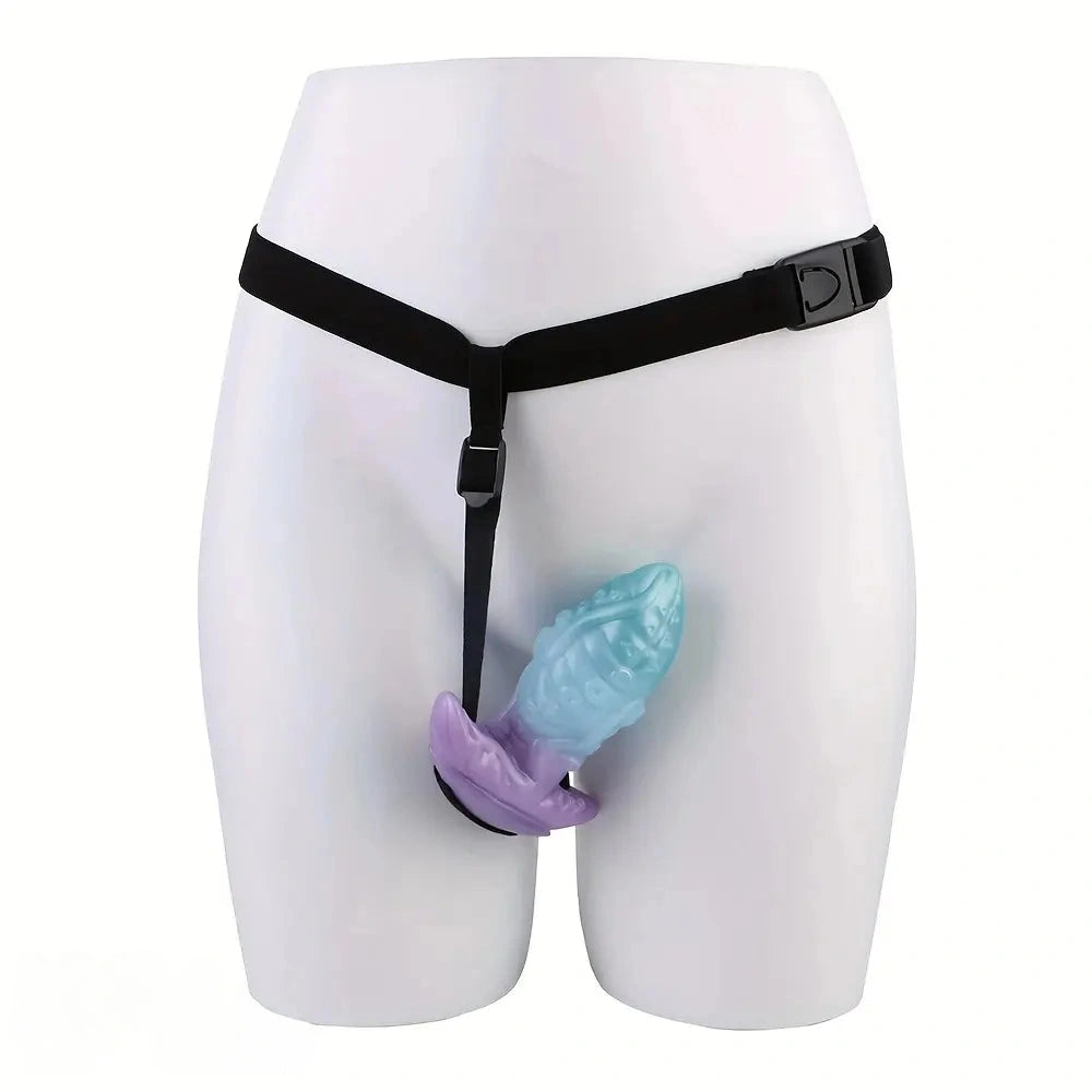 5.55in 7.28in 9.05in Animal Octopus Tentacle Wearable Strap on Dildo