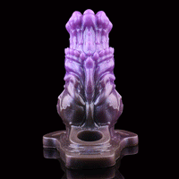 5.55in Dragon Silicone Floppy Real Beast Creature Fantasy Hollow Dildo Sleeve