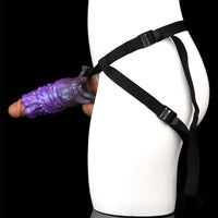 5.55in Dragon Silicone Floppy Real Beast Creature Fantasy Hollow Dildo Sleeve