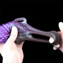 5.55in Dragon Silicone Floppy Real Beast Creature Fantasy Hollow Dildo Sleeve