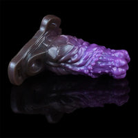 5.55in Dragon Silicone Floppy Real Beast Creature Fantasy Hollow Dildo Sleeve