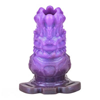 5.55in Dragon Silicone Floppy Real Beast Creature Fantasy Hollow Dildo Sleeve