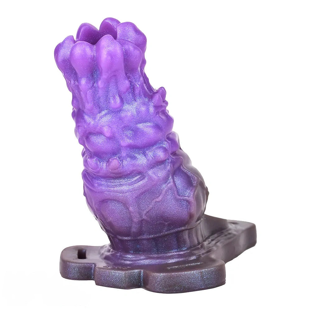 5.55in Dragon Silicone Floppy Real Beast Creature Fantasy Hollow Dildo Sleeve