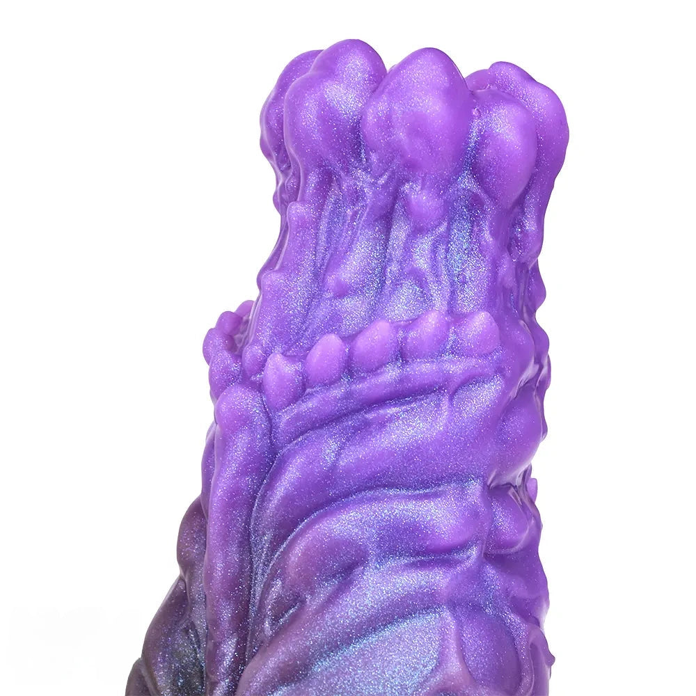 5.55in Dragon Silicone Floppy Real Beast Creature Fantasy Hollow Dildo Sleeve