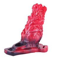 5.55in Odd Hollow Dildo Built-in keel Vibration Remote Strap on Cock Sleeve