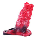 5.55in Odd Hollow Dildo Built-in keel Vibration Remote Strap on Cock Sleeve