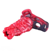 5.55in Odd Hollow Dildo Built-in keel Vibration Remote Strap on Cock Sleeve