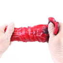 5.55in Odd Hollow Dildo Built-in keel Vibration Remote Strap on Cock Sleeve