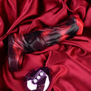5.58in 7.17in Silicone Horse Cock Sleeve Cock Ring Hollow Vibrating Dildo