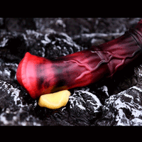 5.58in 7.17in Silicone Horse Cock Sleeve Vibrating Hollow Waterproof Dildo