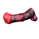 5.58in 7.17in Silicone Horse Cock Sleeve Vibrating Hollow Waterproof Dildo
