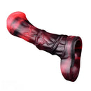 5.58in 7.17in Silicone Horse Cock Sleeve Vibrating Hollow Waterproof Dildo