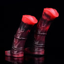 5.58in 7.17in Silicone Horse Cock Sleeve Vibrating Hollow Waterproof Dildo