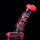 5.58in 7.17in Silicone Horse Cock Sleeve Vibrating Hollow Waterproof Dildo