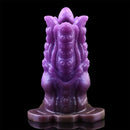 5.59in Dragon Beast Creature Odd Silicone Flexible Fantasy Hollow Dildo Sleeve
