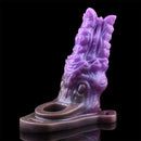 5.59in Dragon Beast Creature Odd Silicone Flexible Fantasy Hollow Dildo Sleeve