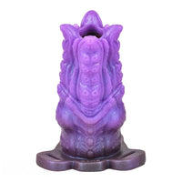 5.59in Dragon Beast Creature Odd Silicone Flexible Fantasy Hollow Dildo Sleeve
