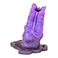 5.59in Dragon Beast Creature Odd Silicone Flexible Fantasy Hollow Dildo Sleeve