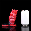 5.59in Hollow Dildo Built-in keel Vibration Remote Strapon Odd Cock Sleeve