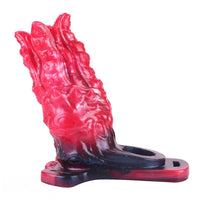 5.59in Hollow Dildo Built-in keel Vibration Remote Strapon Odd Cock Sleeve