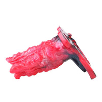 5.59in Hollow Dildo Built-in keel Vibration Remote Strapon Odd Cock Sleeve