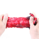 5.59in Hollow Dildo Built-in keel Vibration Remote Strapon Odd Cock Sleeve