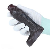 5.59in Realistic Dildo Penis Sleeve Cock Ring For Deep Stimulation G-Spot