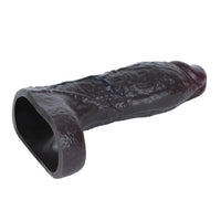 5.59in Realistic Dildo Penis Sleeve Cock Ring For Deep Stimulation G-Spot