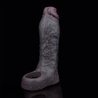 5.59in Realistic Dildo Penis Sleeve Cock Ring For Deep Stimulation G-Spot