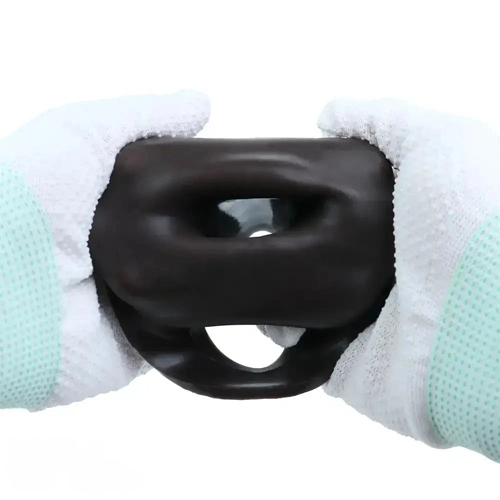 5.59in Realistic Dildo Penis Sleeve Cock Ring For Deep Stimulation G-Spot