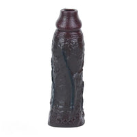 5.59in Realistic Dildo Penis Sleeve Cock Ring For Deep Stimulation G-Spot