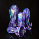 5.5in 6.3in 8.26in 9.64in Gourd Egg Starry Sky Silicone Octopus Dildo