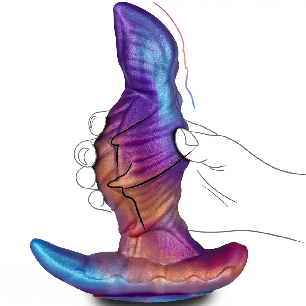 5.5in 6.49in 7.48in Monster Wearable Anal Dildo For G-Spot Stimulation