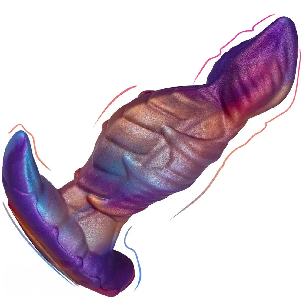 5.5in 6.49in 7.48in Monster Wearable Anal Dildo For G-Spot Stimulation