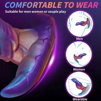 5.5in 6.49in 7.48in Monster Wearable Anal Dildo For G-Spot Stimulation