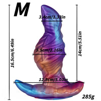 5.5in 6.49in 7.48in Monster Wearable Anal Dildo For G-Spot Stimulation