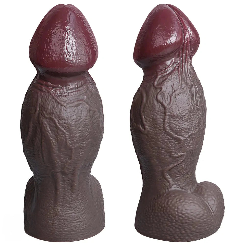 5.5in 6.7in 9in 11.4in Silicone Soft Lifelike Fantasy Dildo Adult Penis Sex Toy