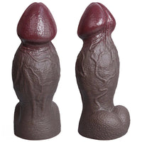 5.5in 6.7in 9in 11.4in Silicone Soft Lifelike Fantasy Dildo Adult Penis Sex Toy