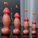 5.5in 6.7in 9in 11.4in Silicone Soft Lifelike Fantasy Dildo Adult Penis Sex Toy